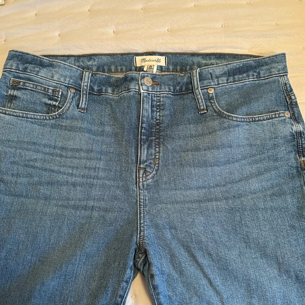 EUC Madewell 9” high rise skinny jean, sz 33P